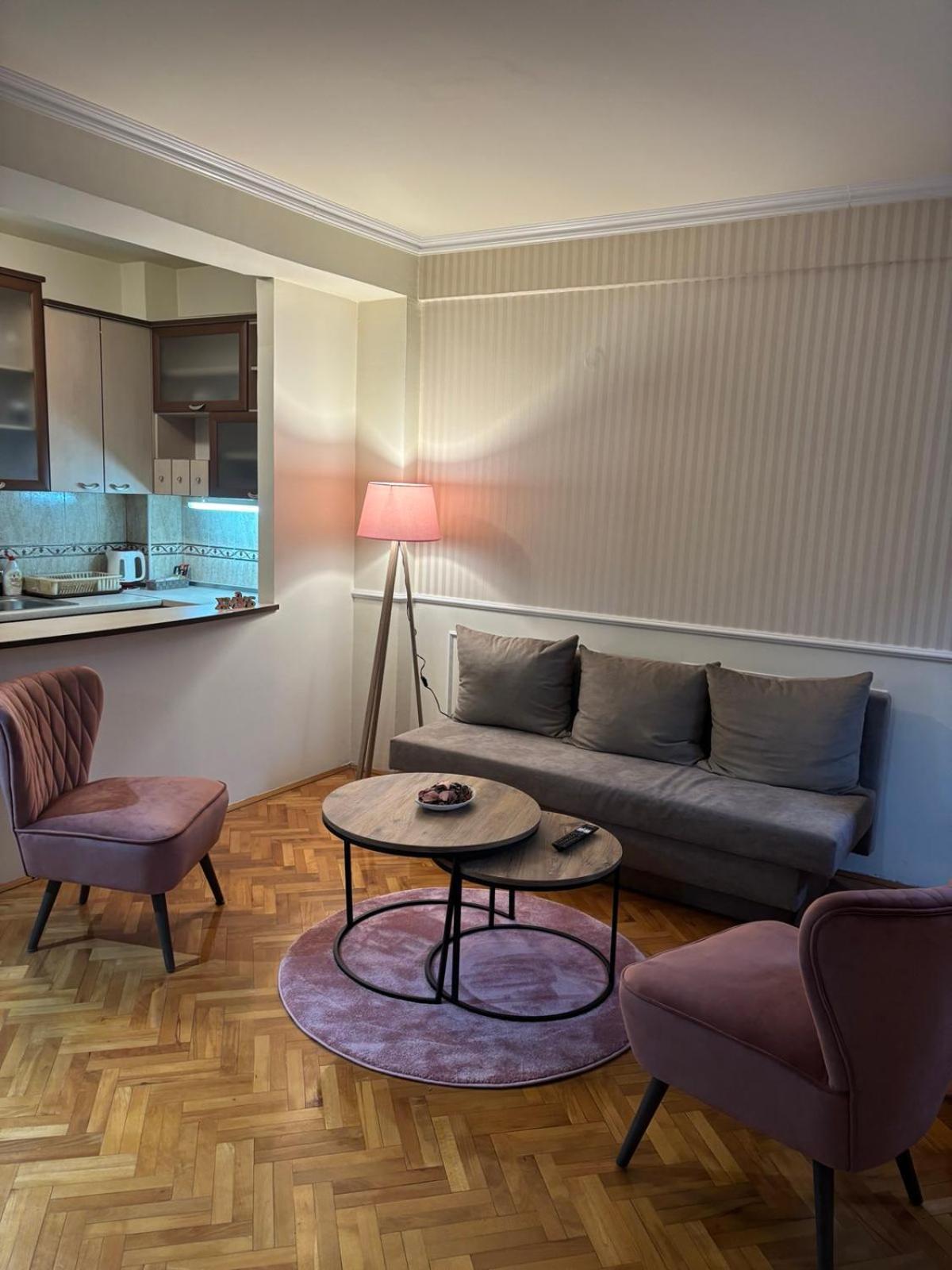 Lovely Square Apartment Purple Velvet สโกเปีย ภายนอก รูปภาพ
